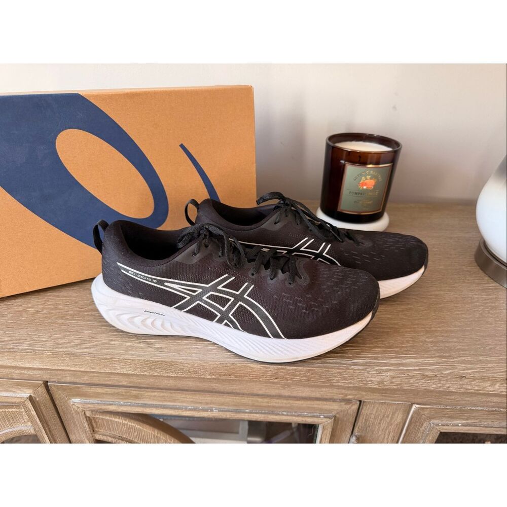 Asics Gel-Excite 10 running sneakers and black/white men’s‎ size 11.5